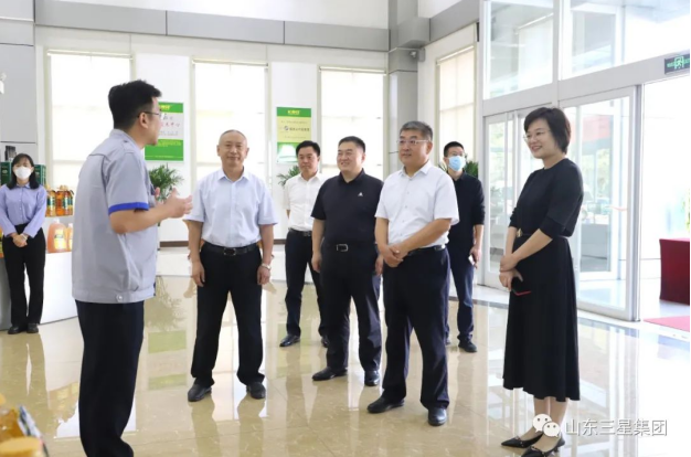 濱州市人民檢察院黨組書(shū)記、檢察長(zhǎng)王體功來(lái)山東三星集團(tuán)調(diào)研